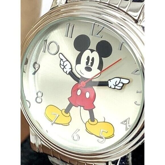 Disney Mickey Mouse Women\'s Watch WDS000684 Quartz 38mm Silver Dial Steel main image 12